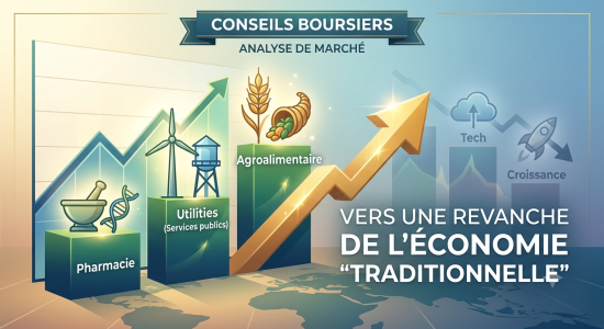 rotation sectorielle pharma utilities agroalimentaire