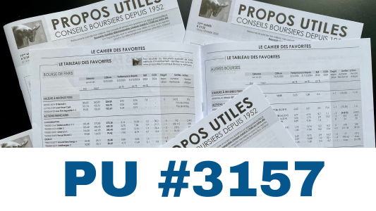 sommaire PU 3157
