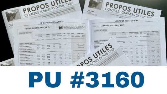 sommaire PU 3160