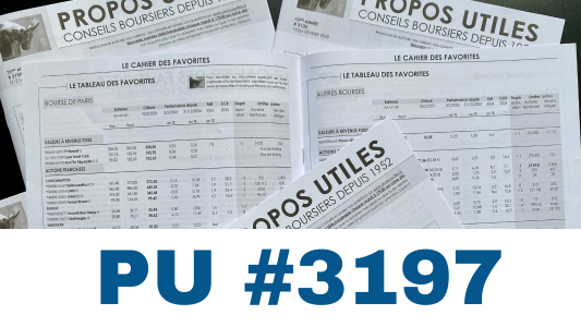 Sommaire PU 3197