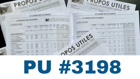 Sommaire PU 3198