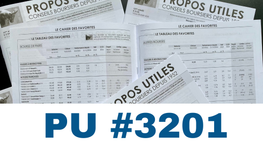 Sommaire PU 3201