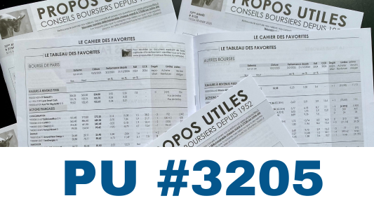 Sommaire PU 3205