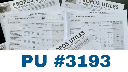 Sommaire PU3193