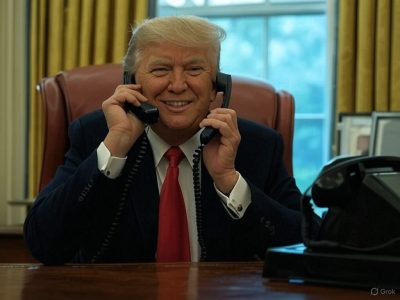 trump téléphone manipulation